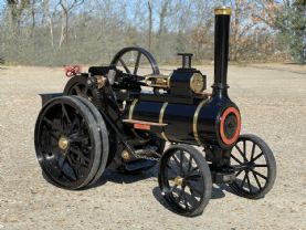 1.5 INCH ALLCHIN TRACTION ENGINE  BLACK/GREEN/MAROON